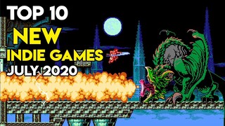 Top 10 NEW Indie Games of July 2020 on Steam