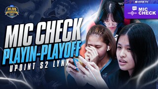 MIC CHECK PLAYIN-PLAYOFFS MLBB Upoint Esports Invitational Season 2 | EVOS LYNX | MOBILE LEGENDS