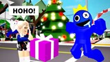 Rainbow Friends 2 I Made Blue's Christmas Wish Come True! (Brookhaven🏡RP)