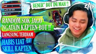 Random Sok Jago Ngatain Kapten Bot !! Langsung Terdiam Habis Liat Skill Kapten | PUBG Mobile