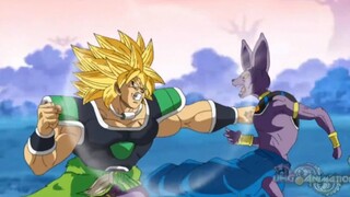 [七Bảy Viên Ngọc Rồng] Broly đánh Beerus ngã xuống đất, hóa ra là Ánh sáng của Saiyan