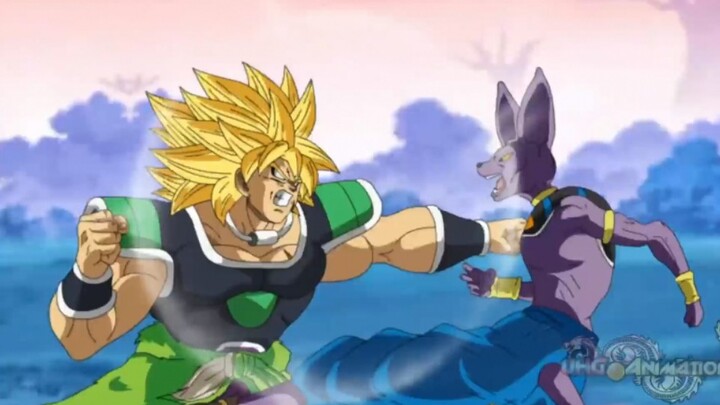 [七Bảy Viên Ngọc Rồng] Broly đánh Beerus ngã xuống đất, hóa ra là Ánh sáng của Saiyan