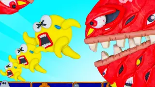 Monster - Pacman - Stop motion Cartoon Funny