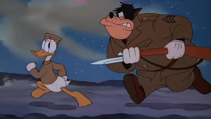Kembali dari bermain hingga tengah malam, Donald Duck mendapat masalah besar