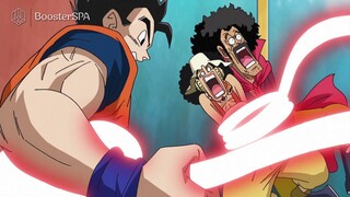 🔥 GOKU LUFFY & TORIKO Conocen a AKAMI y el absorbe a GOHAN 🐲