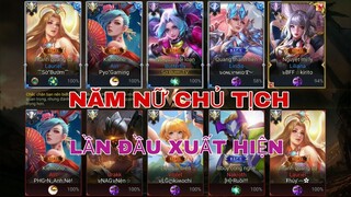 LIÊN QUÂN : Năm Nữ Chủ Tịch Bất Ngờ Xuất Hiện Trong Game - Khiến Team Địch Khóc Lóc Thảm Thiết