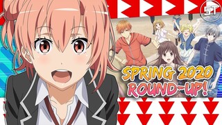 Anime I'll Be Watching This Spring (Spring 2020 Round-Up!)