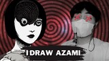 I draw Azami from Uzumaki by Junji Ito | White Board Fan Art