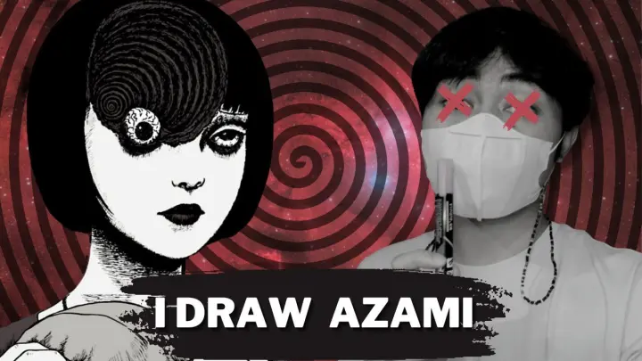 I draw Azami from Uzumaki by Junji Ito | White Board Fan Art