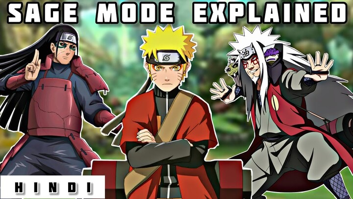 Sage Mode Explained in Hindi | Naruto | Sora Senju