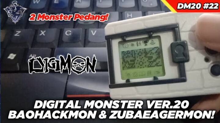 Digital Monster Ver.20 #22 2 Digimon Pedang! Baohackmon & Zubaeagermon!