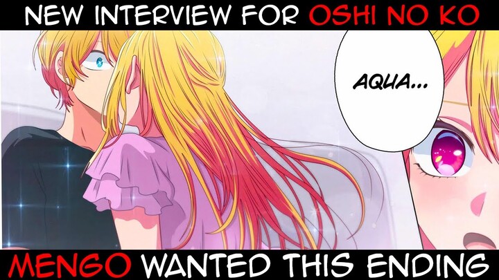 Mengo Wanted to Do Aqua x Ruby in Oshi no Ko but Was Denied in Recent Interview