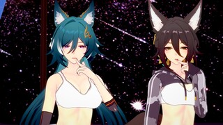 Honkai: Star Rail MMD 4K / Tingyun, Yukong / Chocolate Cream