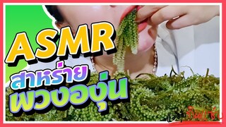 ASMR กินสาหร่ายพวงองุ่น  (ใช้หูฟังรับชมเพื่อเพิ่มอรรถรสค่ะ) l แม่มุ้ยกินแซ่บ