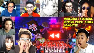 REAKSI PARA GAMER MELIHAT MINECRAFT YOUTUBE REWIND 2020, KEREN BANGET!!!