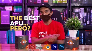 AMD RYZEN 7 5700G: BEST APU pero SULIT Ba? ft 5700G vs 5600X vs 4350G Gaming & Production Benchmark