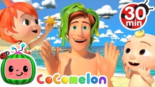 Beach Song  More Nursery Rhymes  Kids Songs  CoComelon_480p