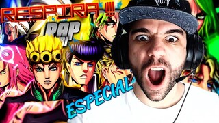 REACT - RAP ♪ Destino Final | (JoJo's Bizarre Adventure) ESPECIAL 400K PT 2 | AniRap (@Prod Hunter)