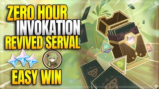 Zero Hour Invokation: Revived Serval | Collei | Sumeru Duel Zone |【Genshin Impact】