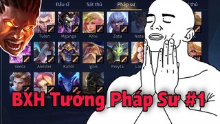 Bảng xếp hạng Tướng "Pháp Sư" trong Liên Quân #1