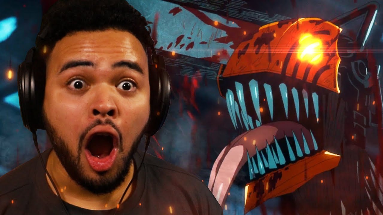 THAT WAS AMAZING WTH!! Gunfire  Chainsaw Man Episode 8 Reaction 1x8  チェンソーマン 