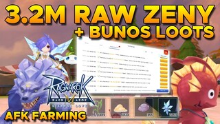 3.2M RAW ZENY + BONUS LOOTS SUNSET BEACH FARMING SPOT - RAGNAROK MOBILE