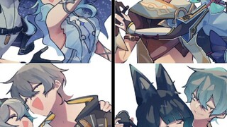 The second male protagonist and his best wife (source see introduction)