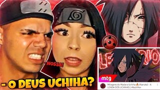 React • Mitagens do Madara Uchiha 🔥 (Naruto) - A LENDA DOS UCHIHAS | Mazinho