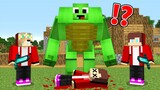 Why Baby Mikey Turn into MUTANT BOSS and Attacked JJ FAMILY in Minecraft (Maizen Mizen Mazien)