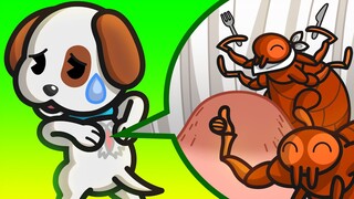 Jaya's Dog Gets Fleas! | Dog Showdown | emojitown