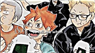 HAIKYUU is the best anime volleyball for me!