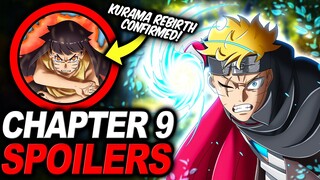 🚨 Kurama REBORN & Boruto ONE SHOTS Kawaki - Boruto Two Blue Vortex Ch 9 SPOILERS!