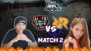 Albert RRQ SAVAGE di MPL season 7 vs Alter Ego!!!! MATCH 2 SERU HABIS!!