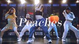 Human peach dance "Peaches" #小橘舞蹈#