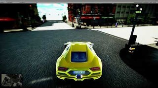 GRAND THEFT AUTO UNITY TUTORIAL SERIES TEST GAMEPLAY RAW