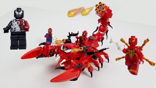 Review Lego Spider-Man and Venom VS Carnage - Cuộc chiến trên lưng bộ cạp.