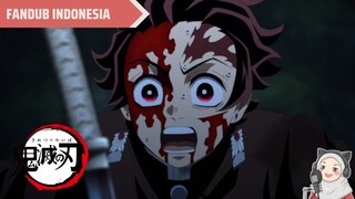 [FANDUB INDONESIA] Tanjiro Dilempari Pedang?! - Kimetsu no Yaiba [sayAnn]