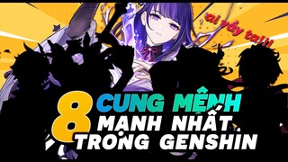 Cùng Đoán Xem Nào?! 8 Cung Mệnh Được Ưa Thích Nhất Trong Genshin Impact - Bécon