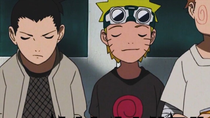 Shikamaru, Choji, Kiba, Yota, and Iruka made Naruto's childhood bright.