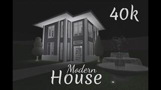 Bloxburg: Modern house 40k