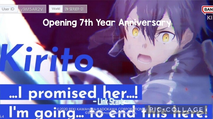 Sword Art Online Integral Factor: Opening 7th Year Anniversary