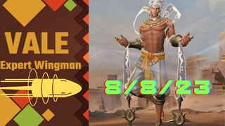 Vale Expert Wingman 8/8/23 full game