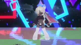 [VRChat Furry MMD] Tes model kelinci hitam-ヒアソビ