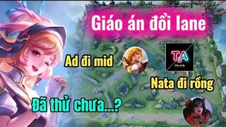 Giáo án mới ad đi mid Nata đi rồng ép không kịp thở |  Trâm anh 5 phút Liên quân