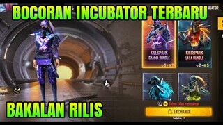 BOCORAN INCUBATOR BUNDLE TERBARU KILL SPARK SHINOBI FREE FIRE | NEW INCUBATOR BUNDLE FREE FIRE