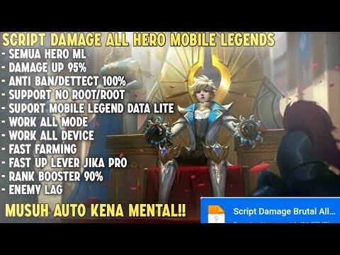 Script Damage Mobile Legends + Attack Speed No Password Patch Terbaru | Mobile Legends