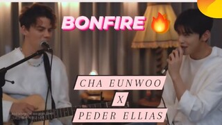 BONFIRE - Cha Eunwoo x Peder Ellias Cover | LEE DONG MIN