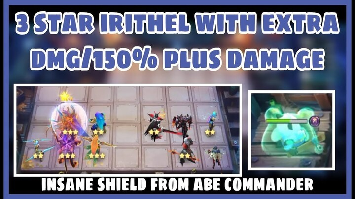 3 Star Irithel with 150% Plus Damage | Magic Chess - Mobile Legends Bang Bang