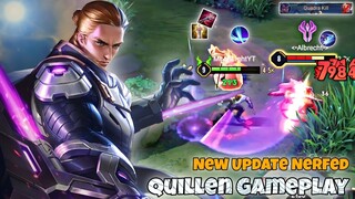 Quillen Jungle Pro Gameplay | New Update Nerfed | Arena of Valor Liên Quân mobile CoT