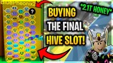 *50th* BUYING THE FINAL HIVE SLOT | BEE SWARM SIMULATOR